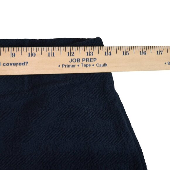 Free People Beach Bloomer Cropped Wide Leg Pants in Terry Cotton Navy Sz S - Picture 9 of 9